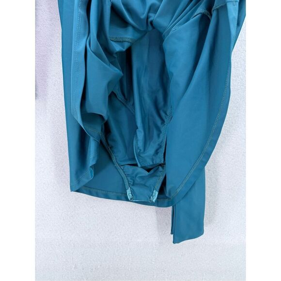 Sei Sorelle Swim Dress Zuria Zenith Teal Blue Size M - Picture 7 of 10